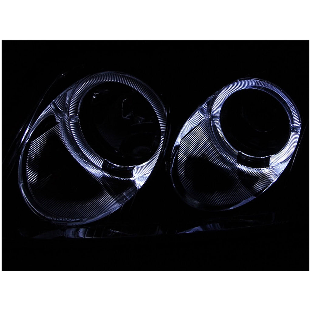 Chrome Halo Headlight with Projector N52298