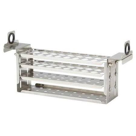 Test Tube Rack, 30 Slots, Gray N63392