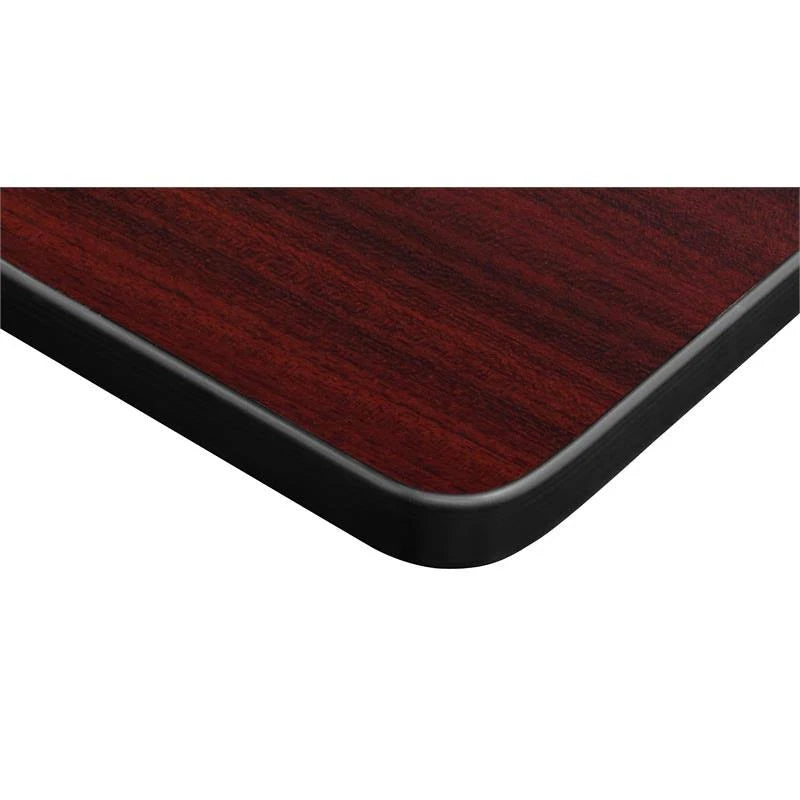 Mahogany Square Breakroom Table Q36172