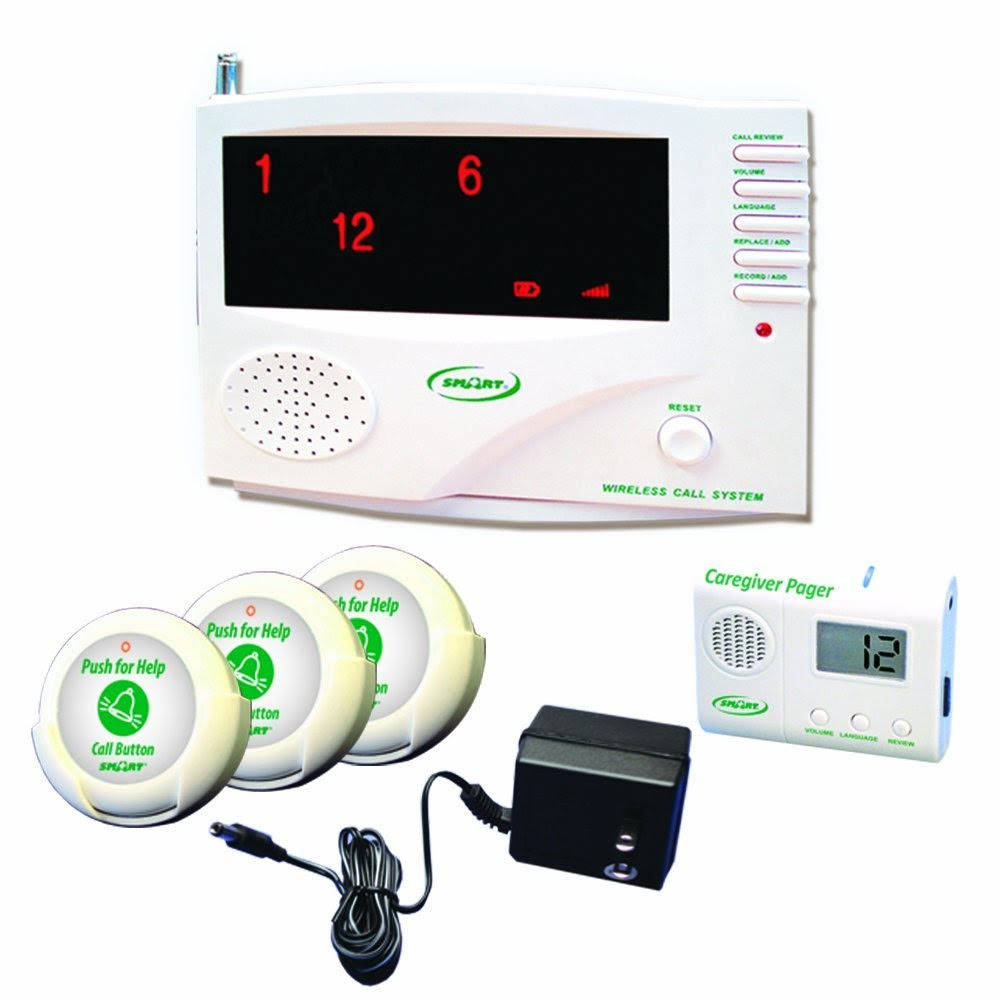 30 Channel Central Monitoring Unit with 3 Nurse Call Buttons and Pager N827