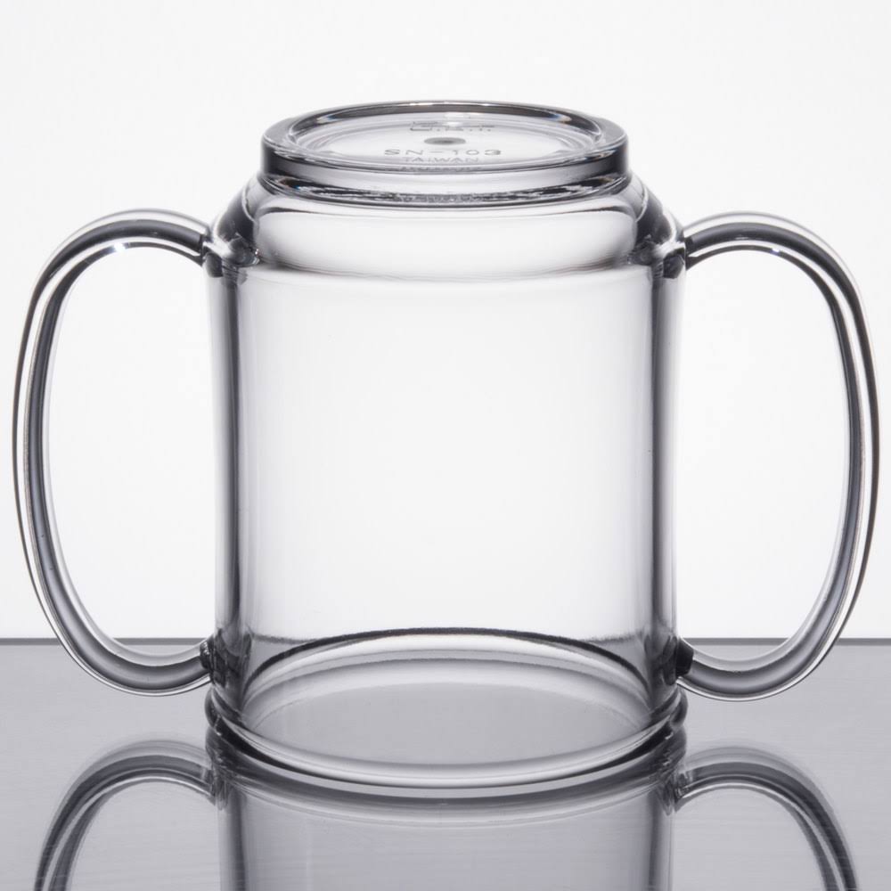 8 oz. Clear Tritan Two Handle Mug Y94163