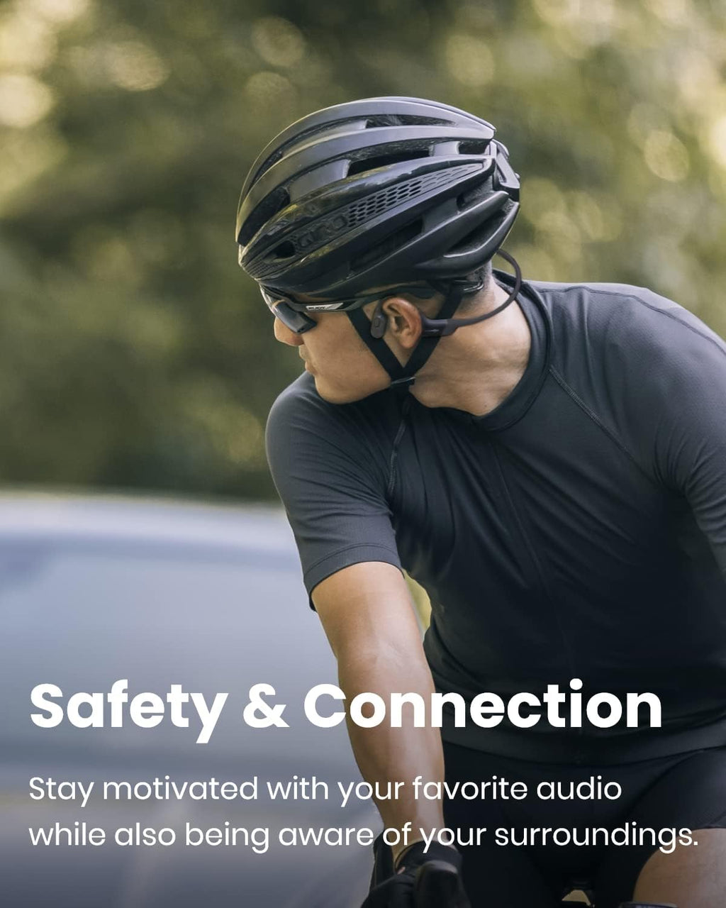 Bone Conduction Open-Ear Bluetooth Sport Headphones with Headband A5002