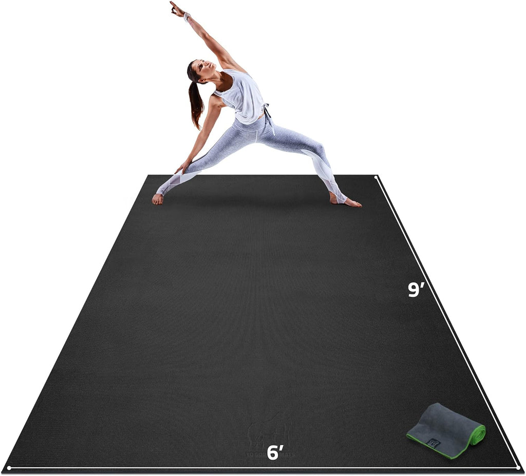 Extra Large 9' x 6' x 8mm Non-Slip Yoga Mat N539