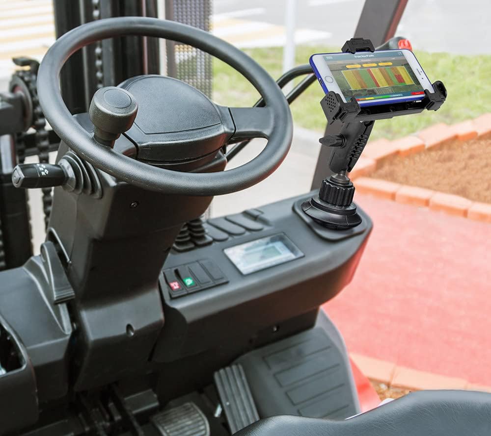 Black Cup Holder Phone Mount U9360