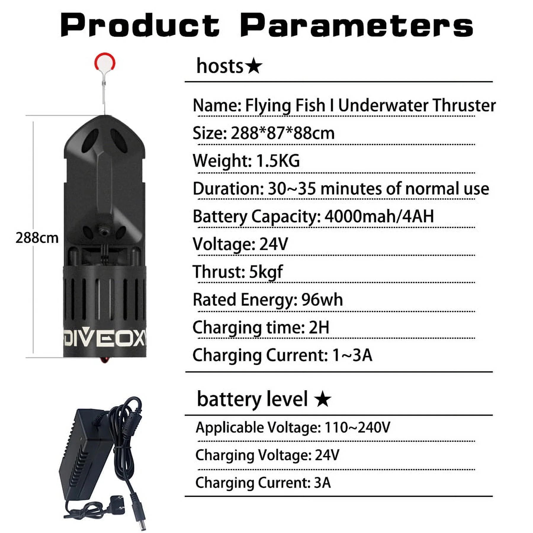 Electric Underwater Scooters for Snorkeling Swimming Equipment E37501