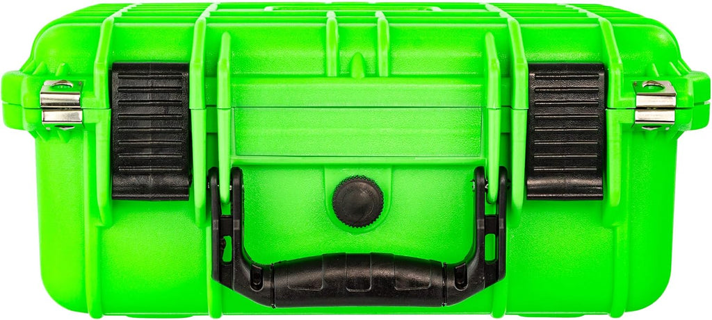 Neon Green Water & Shock Proof Hard Case with Foam N580