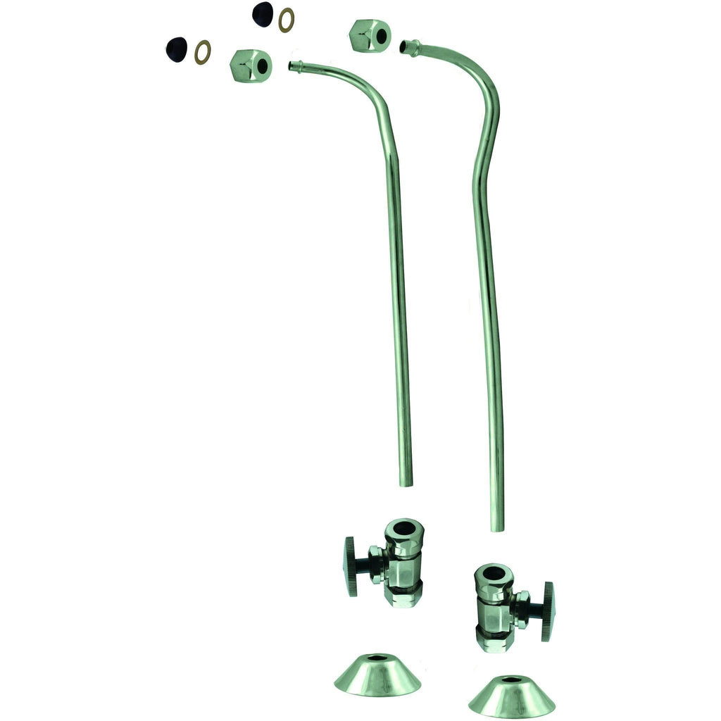 1/2x22 Copper Double Offset Bath Supply K50330