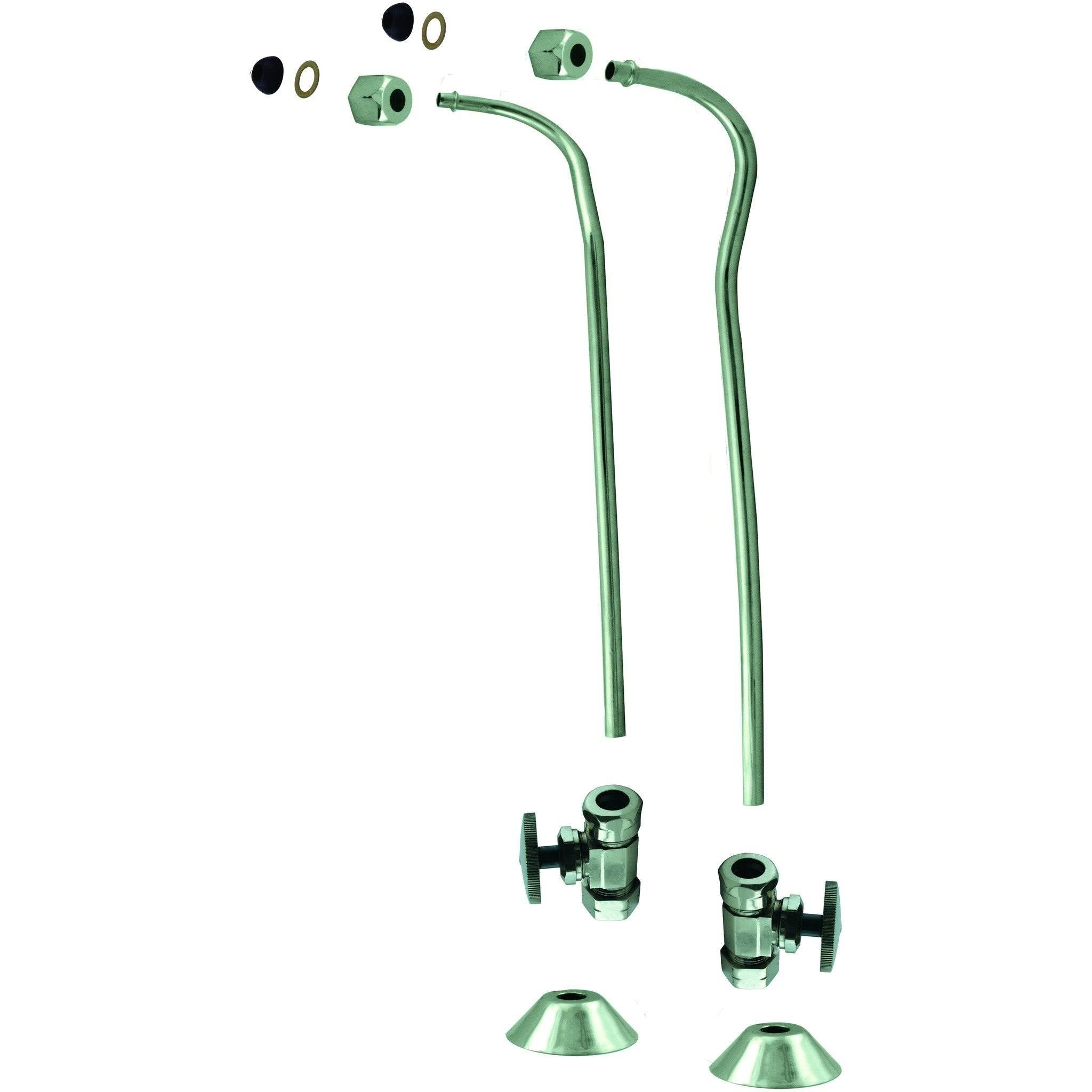 1/2x22 Copper Double Offset Bath Supply K50330