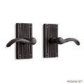 Solid Bronze Passage Door Lever Set U825131