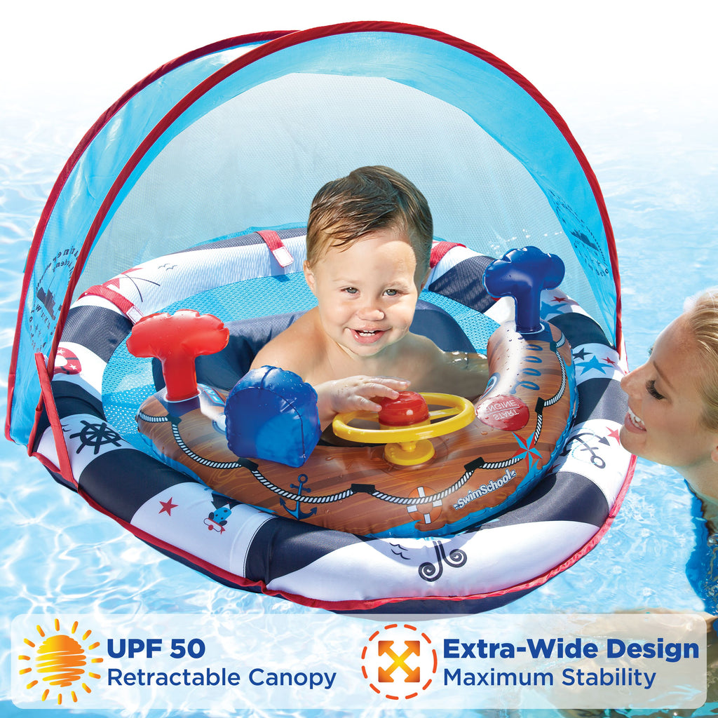 Baby Boat with Adjustable SunShade K265
