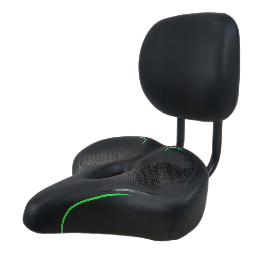 Green Bicycling Bike Seat with Backrest F61341
