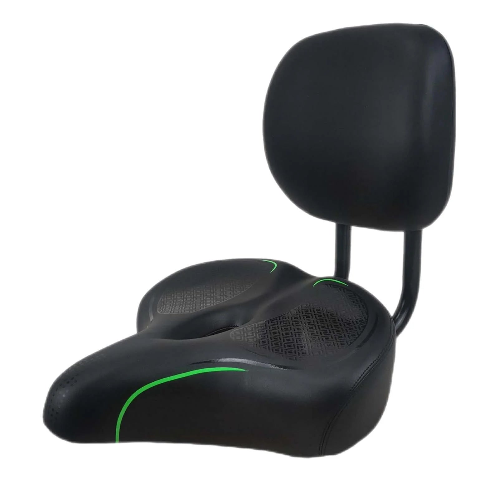 Green Bicycling Bike Seat with Backrest F61341