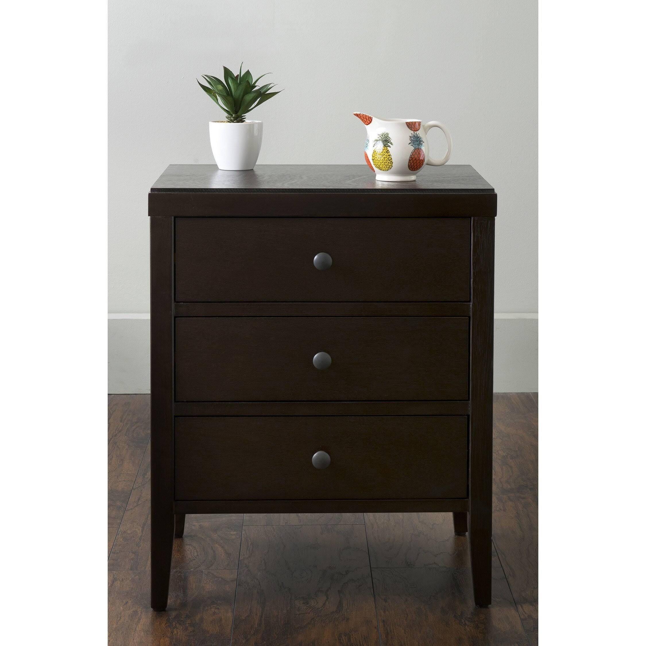 Acacia Wood Accent Table Grey E44009