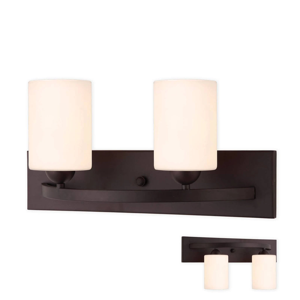 Oil Rubbed Bronze 2 Light Vanity T214