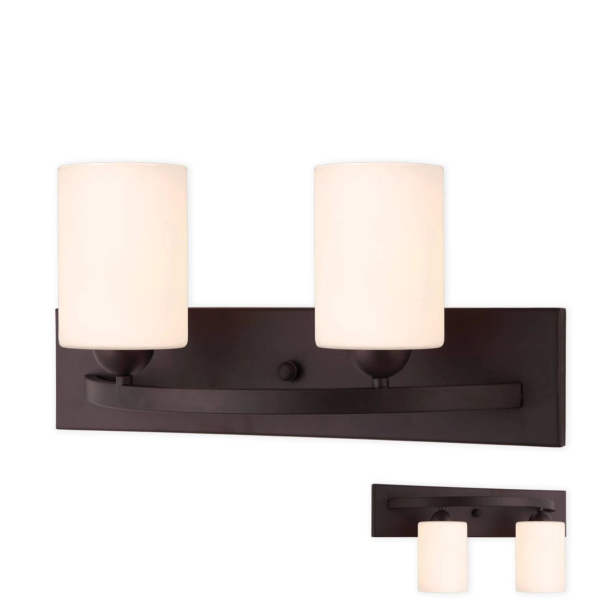 Oil Rubbed Bronze 2 Light Vanity T214