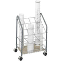 12 Compartments Wire Roll File J9585
