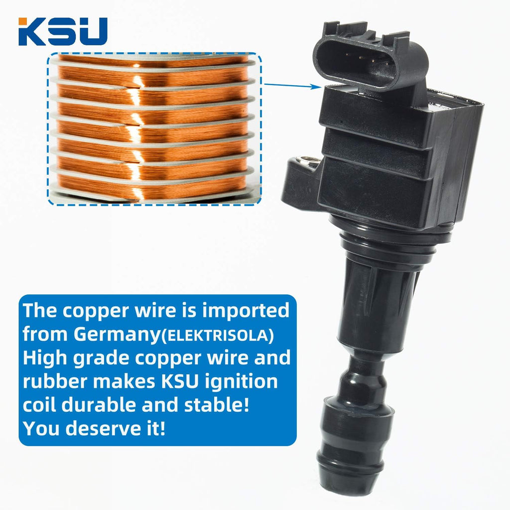 Ignition Coil Pack for 2.4L 2.2L 2.0L UF491 (4Pack) U611941