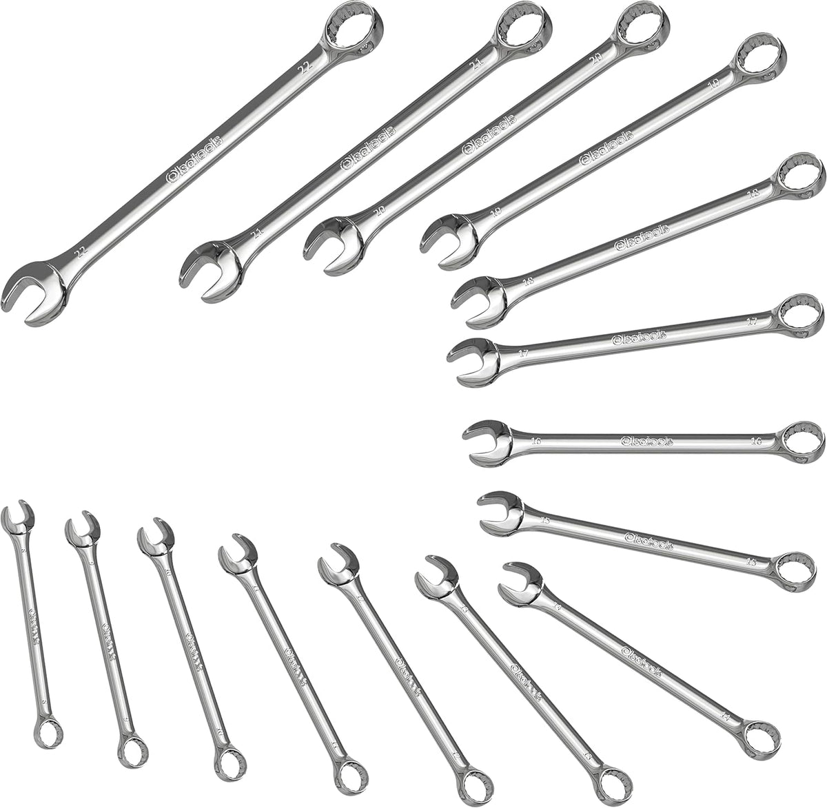 15 pc Combination Wrench Set (SAE) E77366