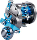Pack of 2 Saltwater Level Wind Trolling Reels Q664