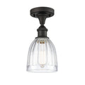 Oil Rubbed Bronze Semi-Flush Mount Light Y37611