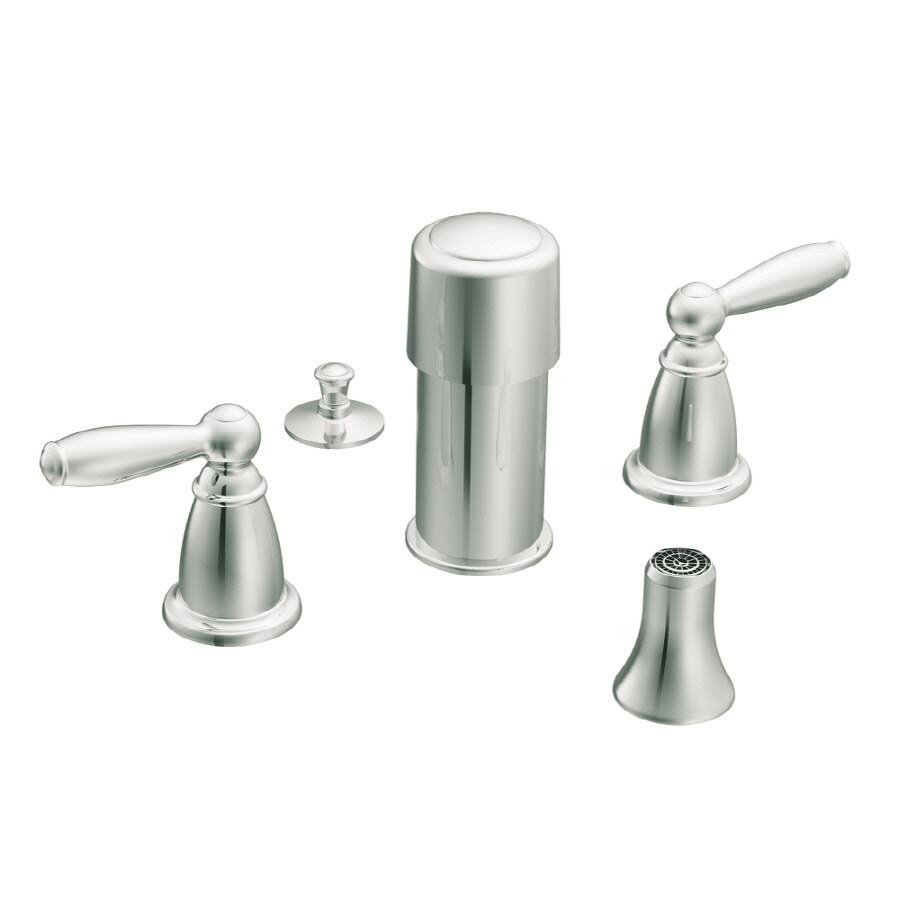 Chrome Two-Handle Bidet Faucet F6296