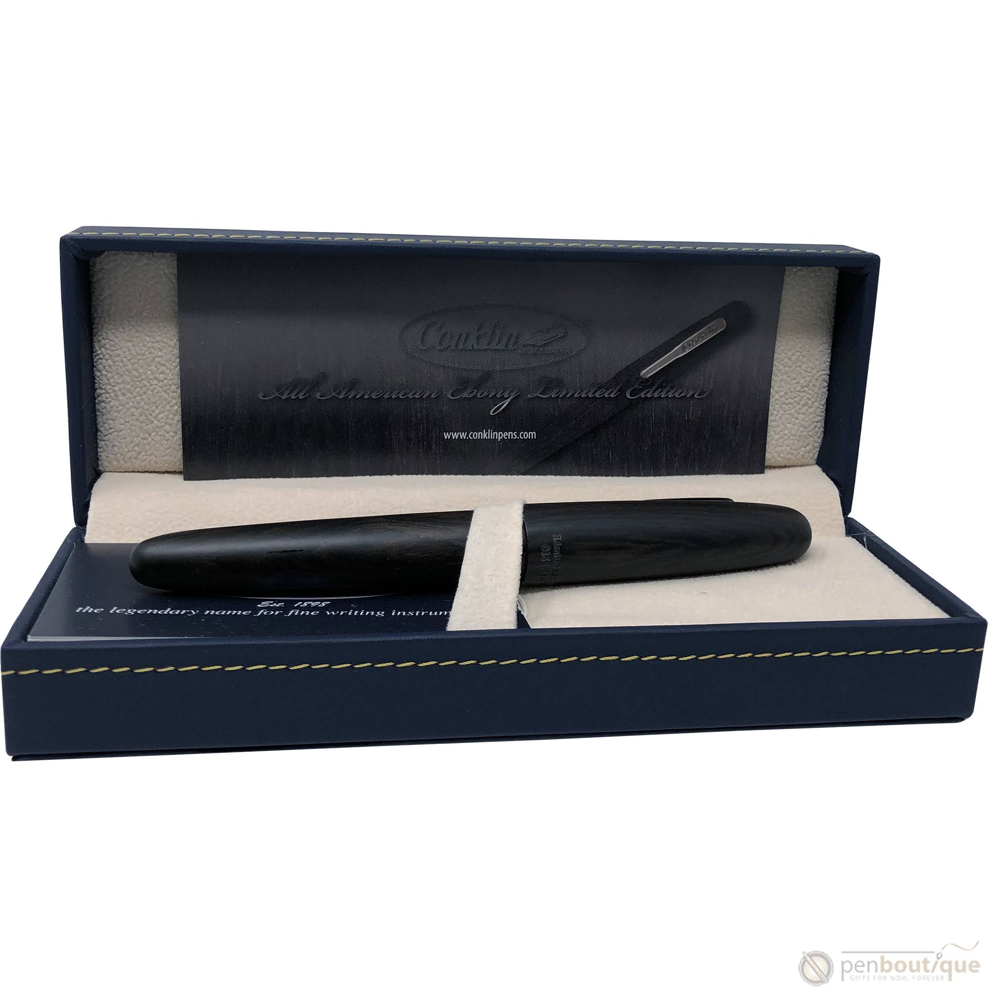 Limited Edition Ebony Rollerball Pen E7572