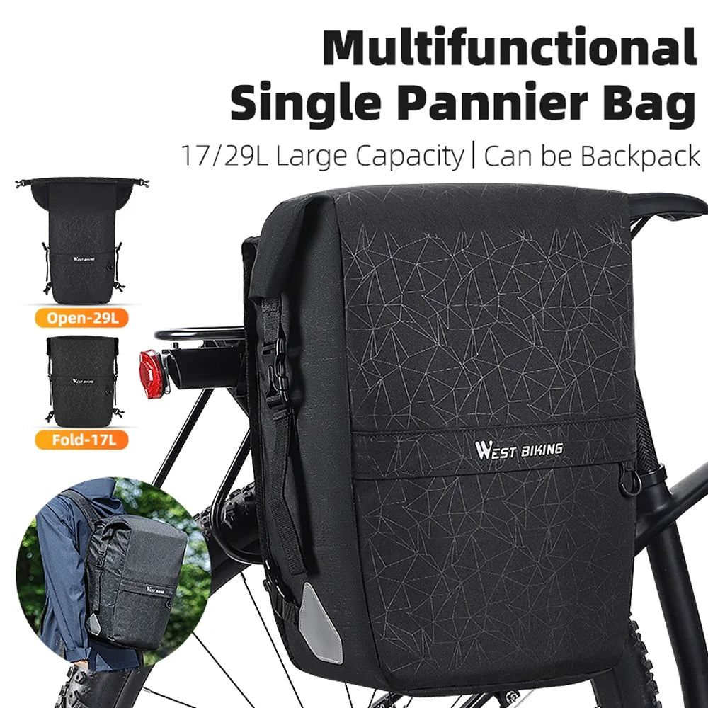 Expandable Bike Rear Storage Bag K50615