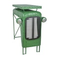 Green Metal Tractor Table P45648