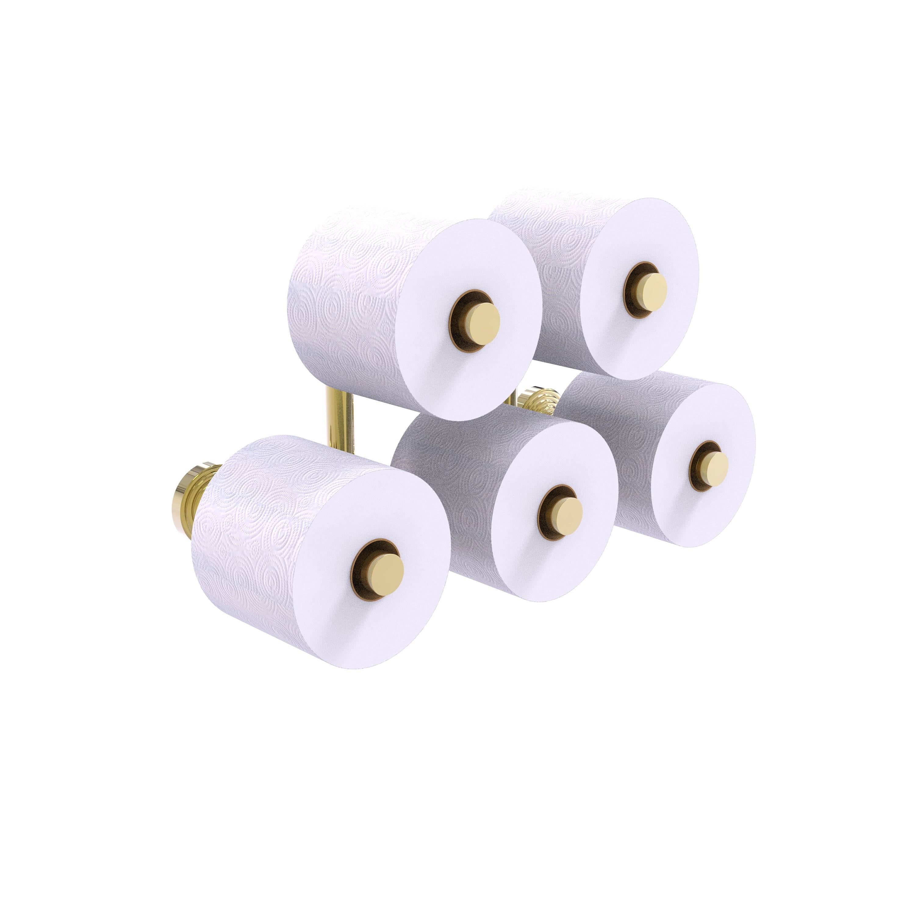 Wall Mount Toilet Paper Holder Unlacquered Brass S93603