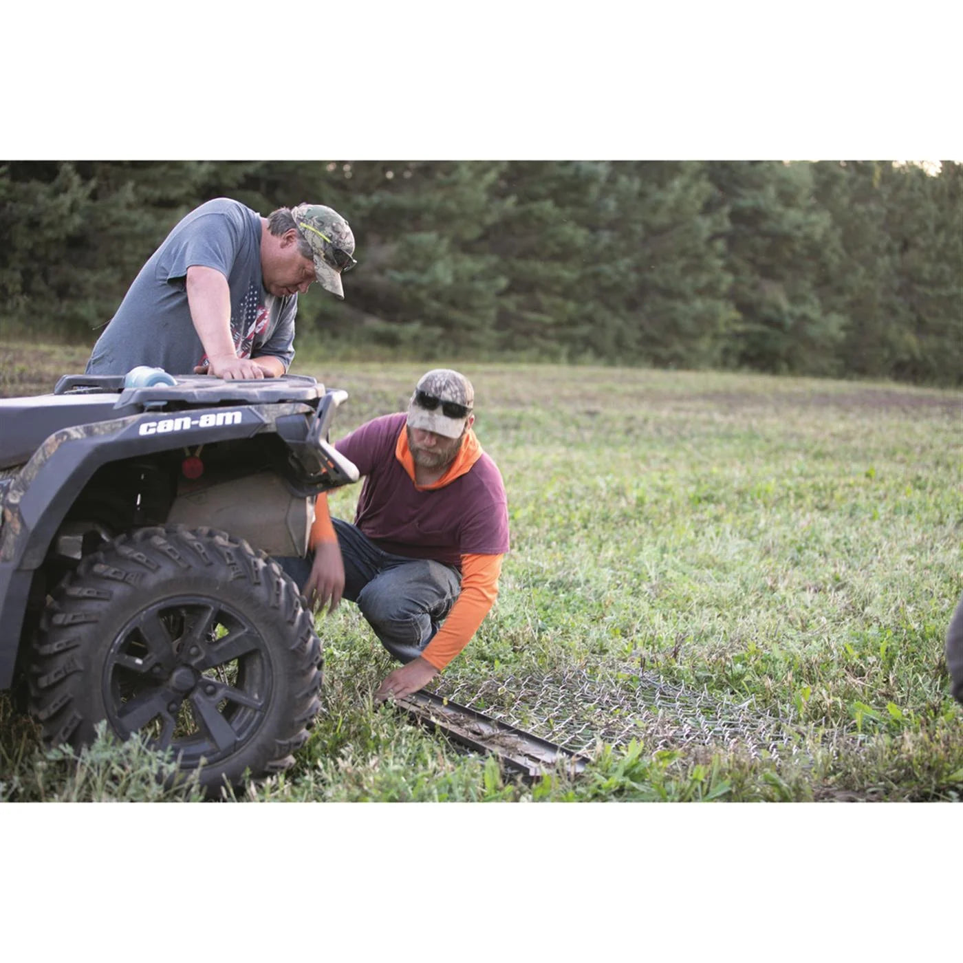 ATV Drag Harrow Chain Mat, Heavy-Duty 4'W x 4.5'L P70592