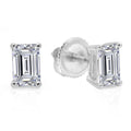 18K White Gold Diamond Stud Earrings O581272