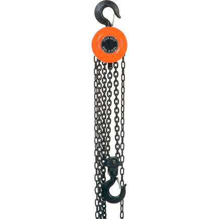 Manual Chain Hoist 20 Foot Lift 2,000 Pound Capacity M43649