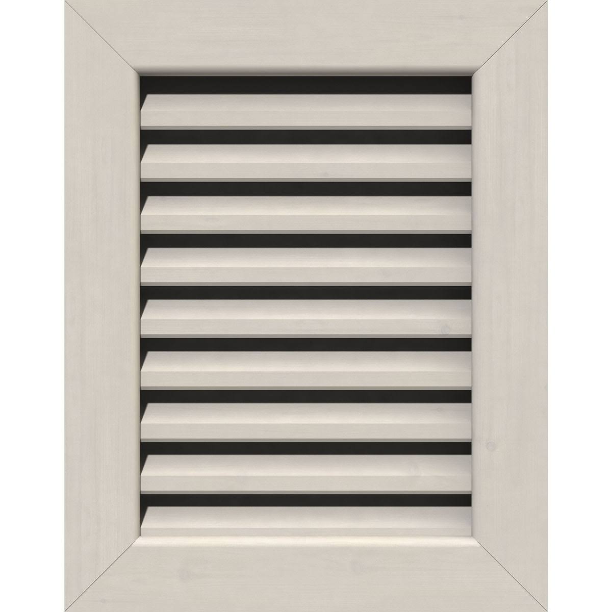 32 inchw x 14 inchh Primed Western Red Cedar Gable Vent C52960