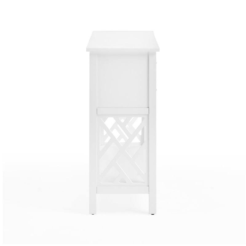 Wood Console Table with 4-Drawers N20813