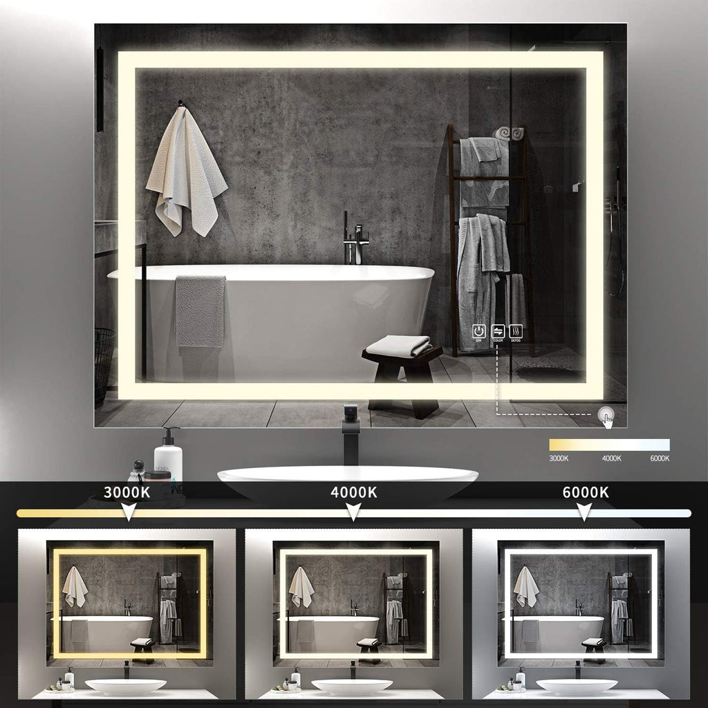 LED Lighted Bathroom Mirror C158