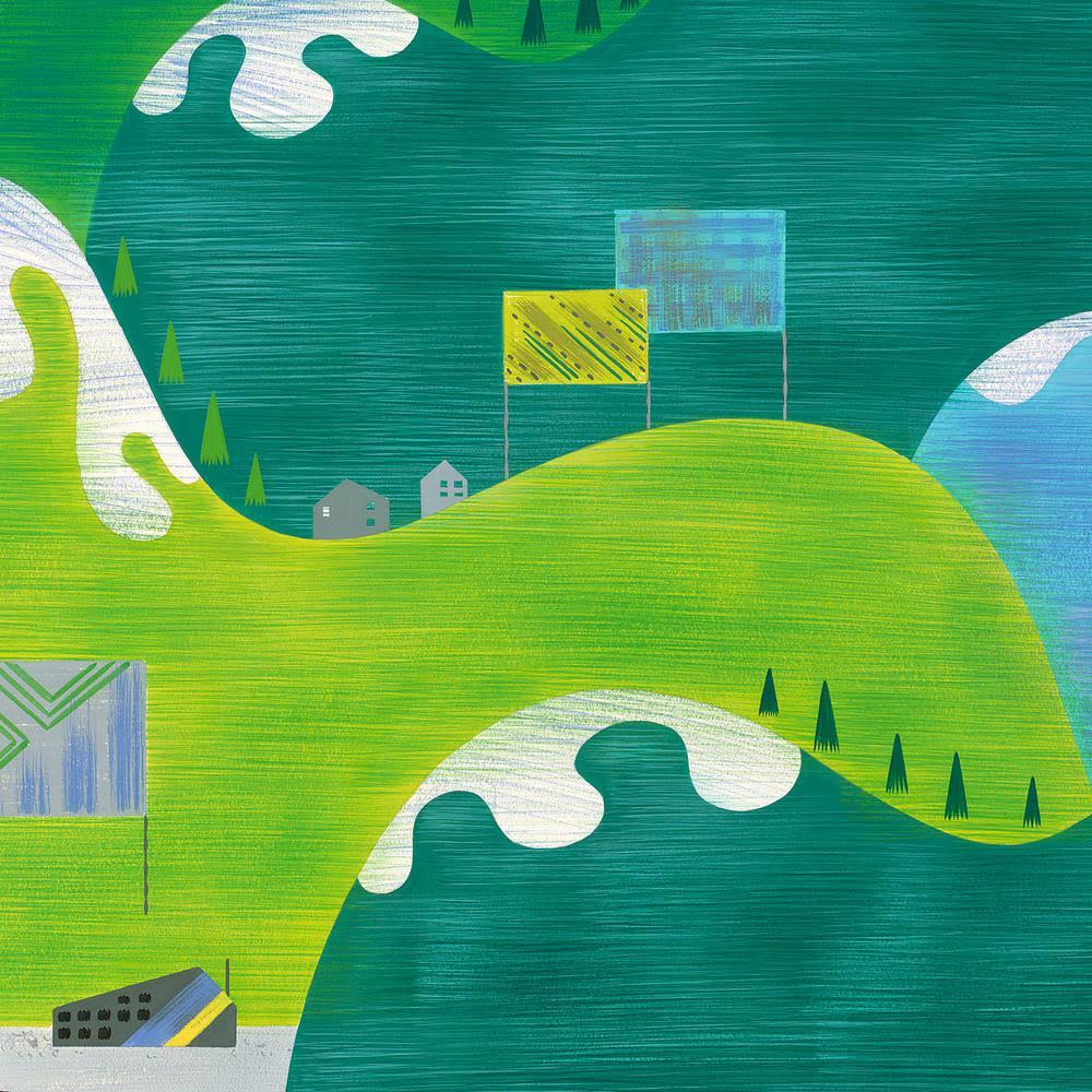 4 ft. x 8 ft. Laminate Sheet in Mountain Resort (Landscape) with Virtual Design Matte Finish H973934