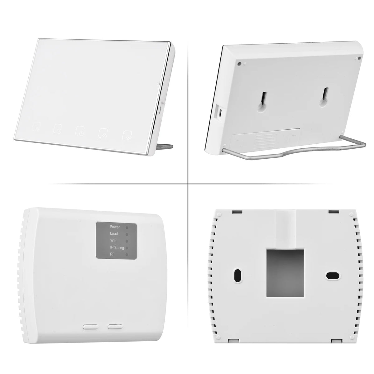 WiFi-Enabled Smart Digital Thermostat with LED Touchscreen V387
