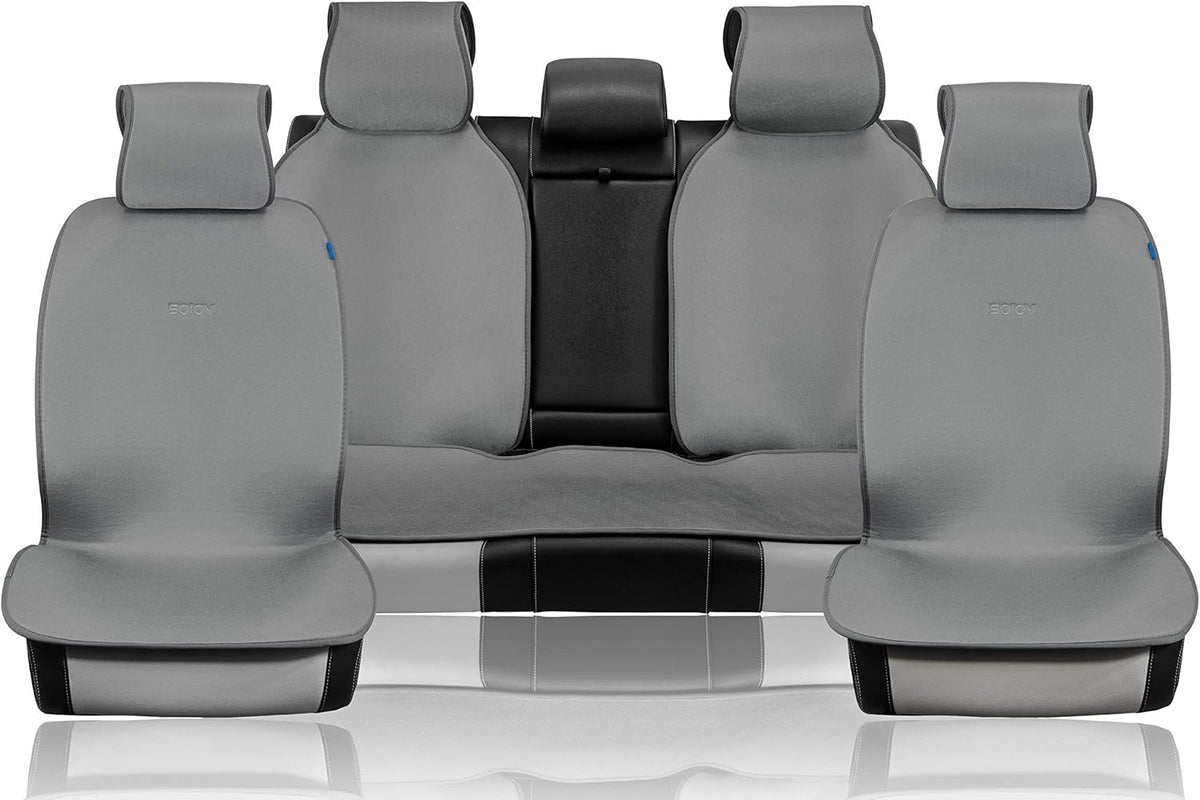 Brown and Tan Car Seat Covers Full Set A375892