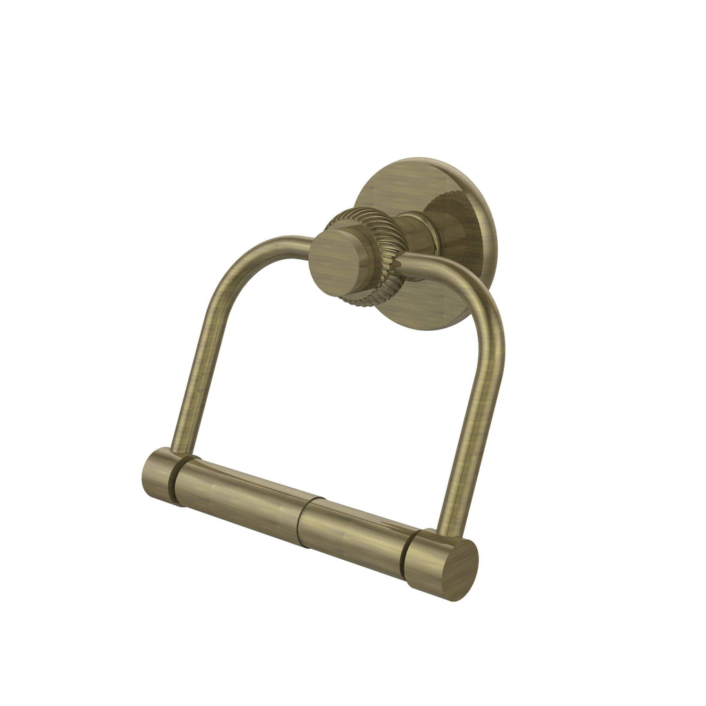 Polished Nickel 2 Post Toilet Tissue Holder B165