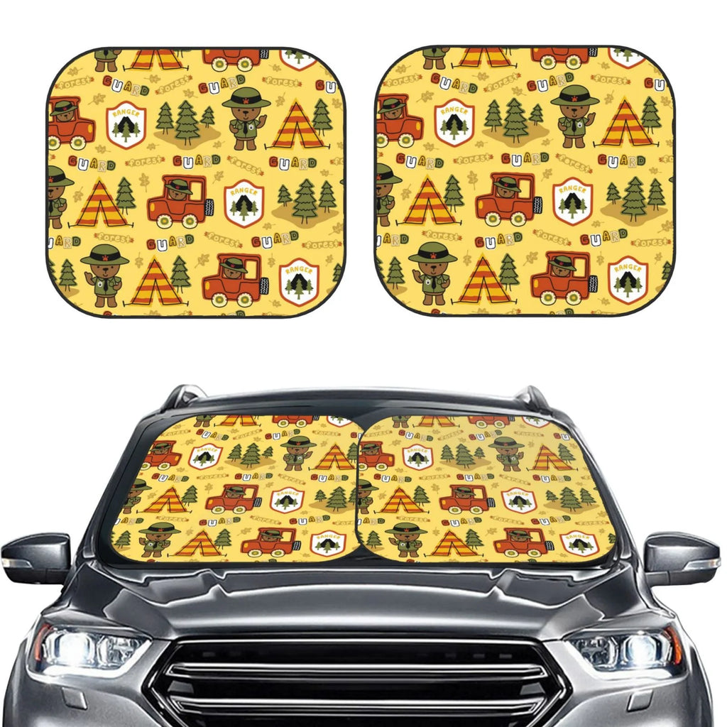 Foldable Car Sun Shade for Front Window G558