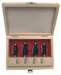 4 PC Router Bit Set E1913