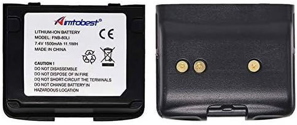 1500mAh Li-ion Battery 2 Pack J779253