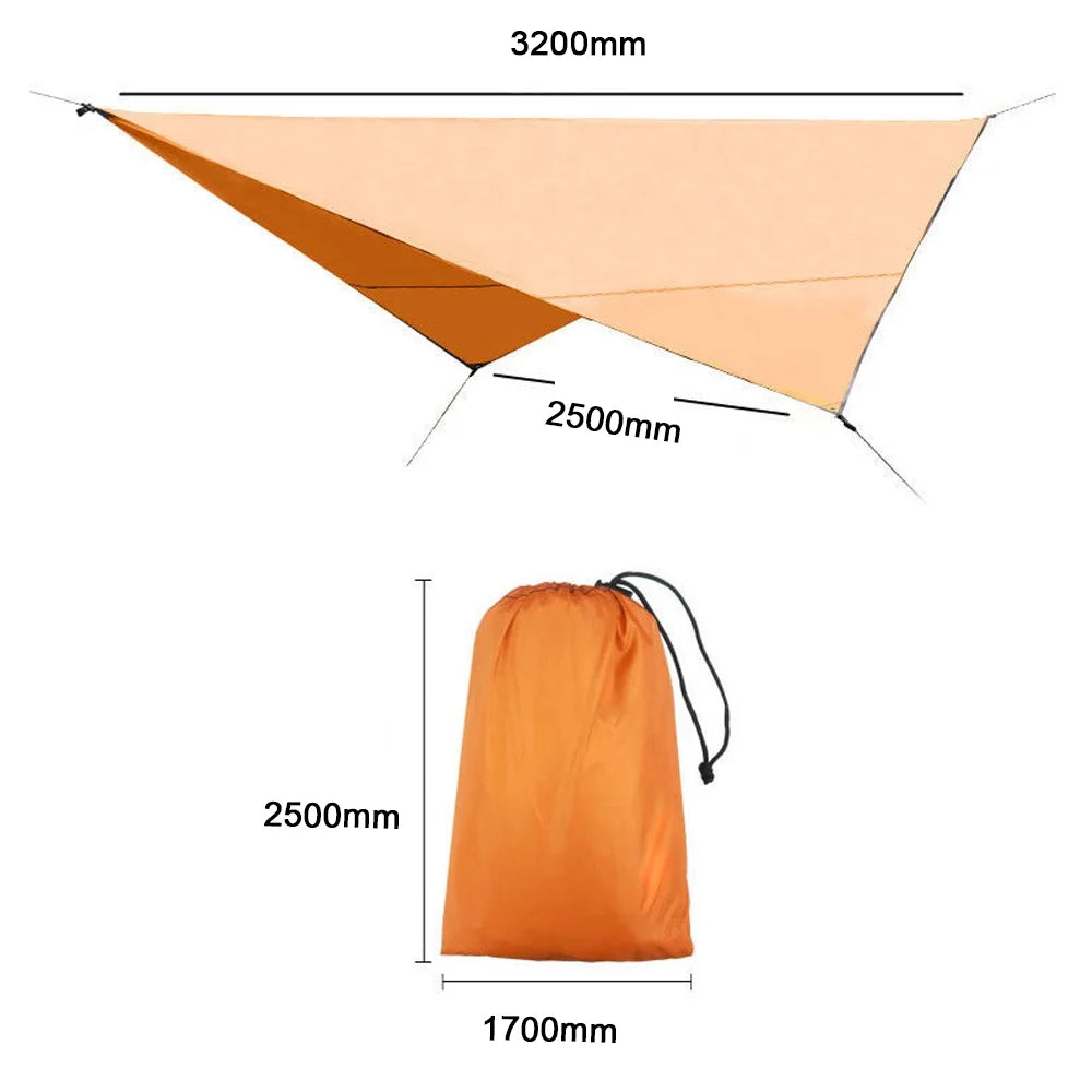 Waterproof Shade Sail Oxford Cloth Awning Canopy Q541