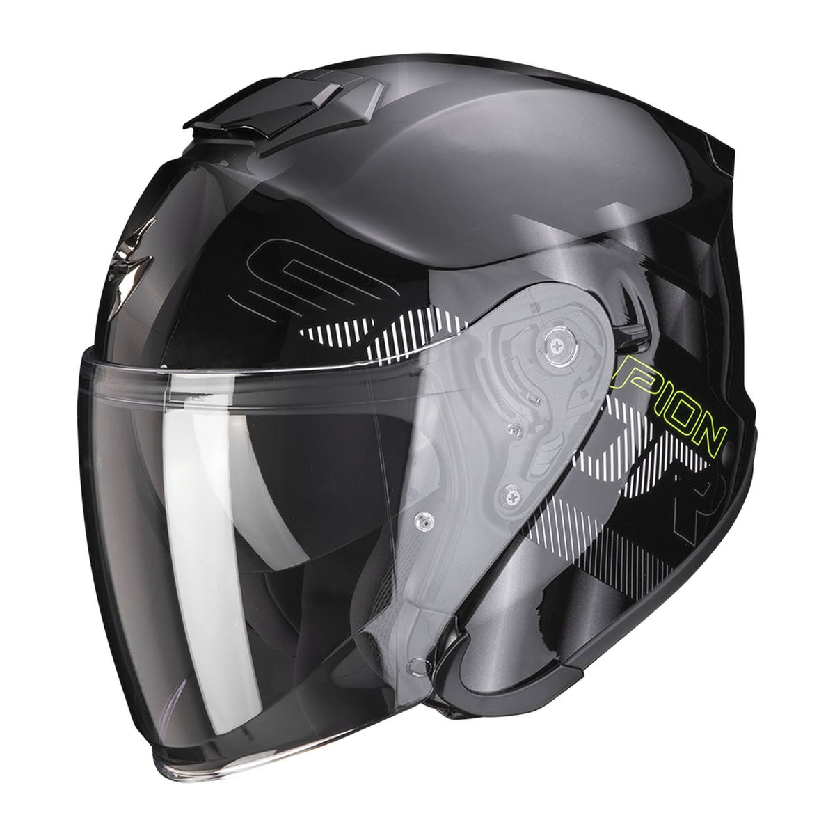 Black Silver Jet Helmet Size L X802478
