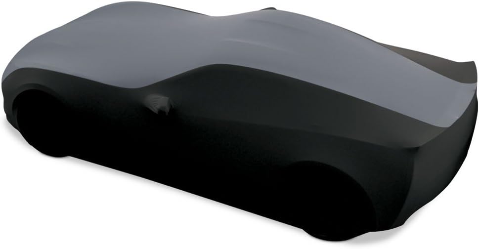 Red/Black Stretch Satin Indoor Car Cover M202014