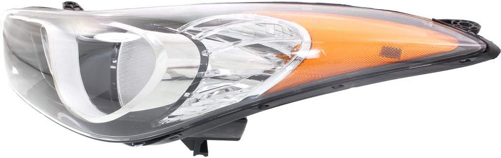Headlight Assembly for Hyundai Elantra 2011 2012 2013 Driver Side Halogen V92545