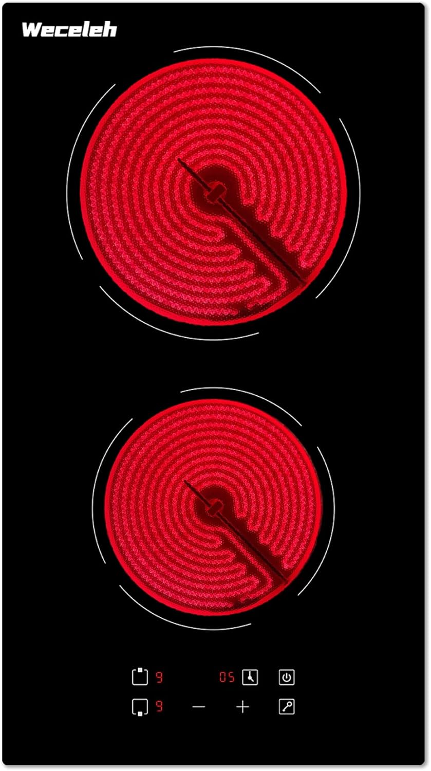 12 Inch 2 Burners Electric Cooktop E610004