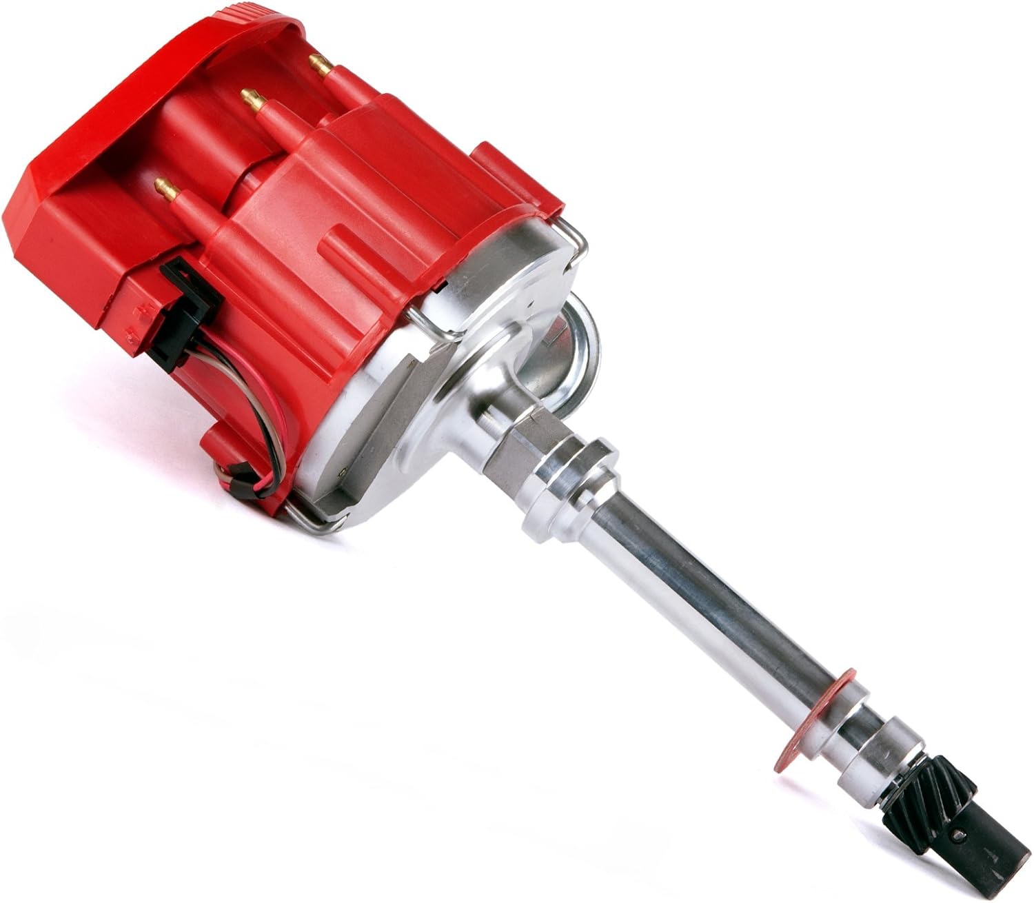 High Performance Racing HEI Distributor Compatible with Chevy GM SBC BBC Small Block Big Block V8 65k Coil 7500RPM Pack of 2 N2687