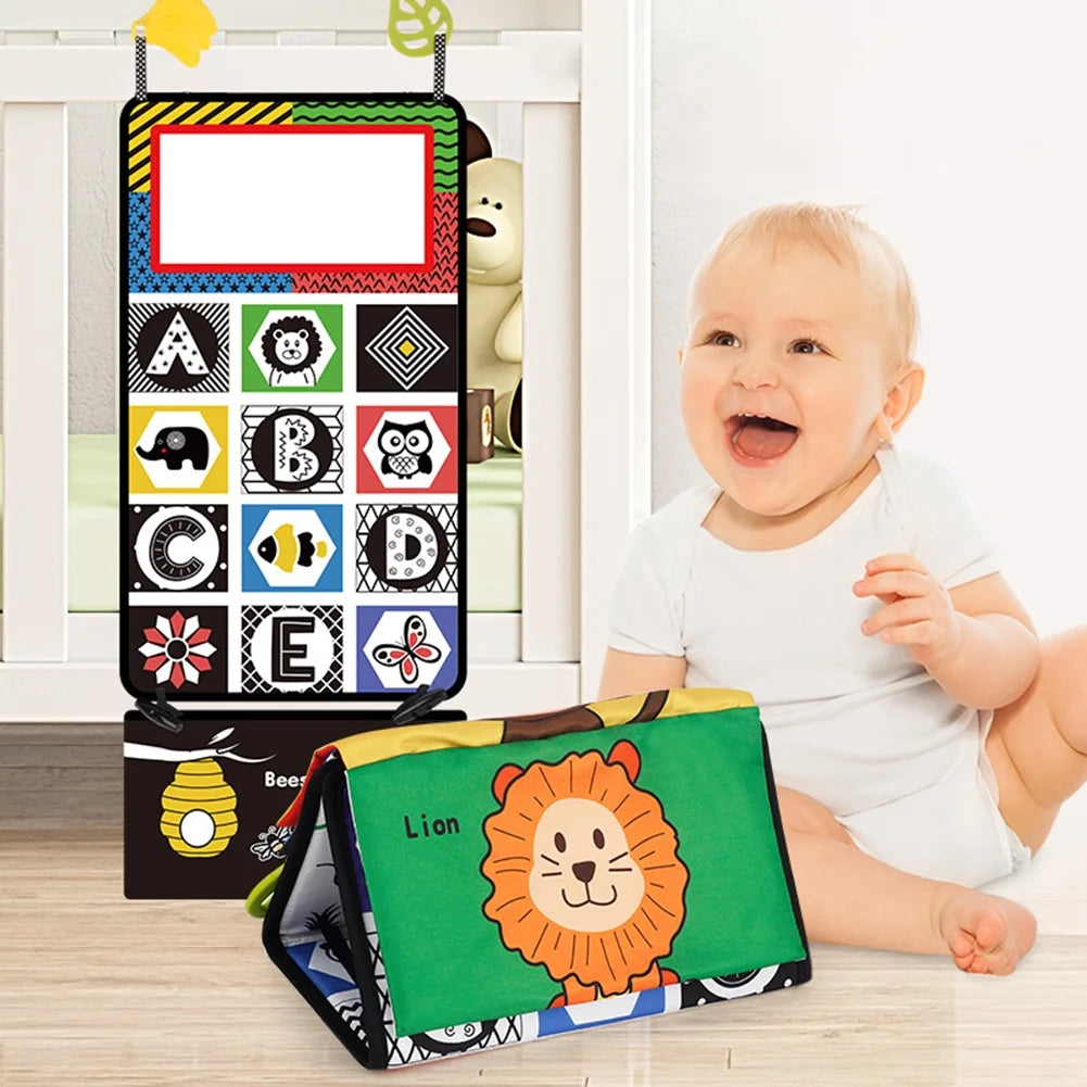 Foldable Mirror Toy Visual Auditive Toys (Alphabet) J3483