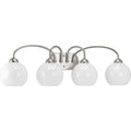 Brushed Nickel Four-Light Bath N455080
